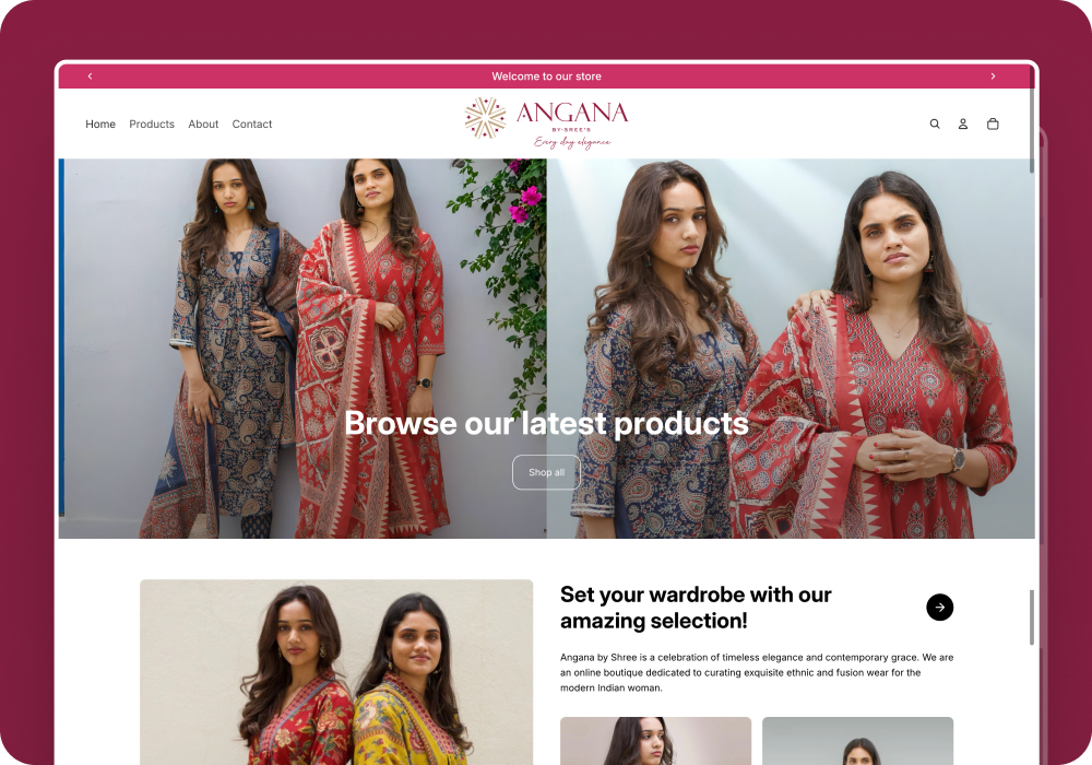 E-commerce Development through Shopify